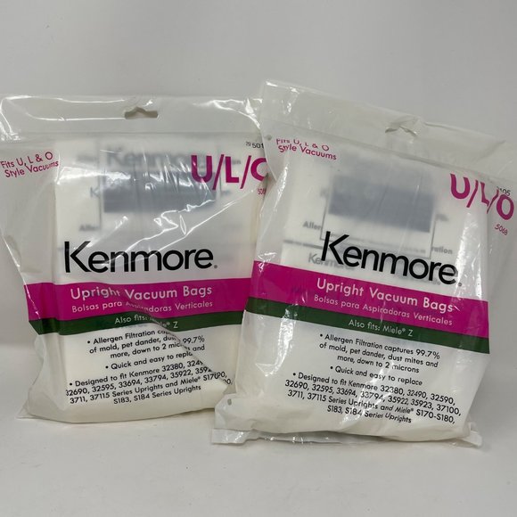 Kenmore Other Kenmore Upright Vacuum Bags Ulo 2 Pkgs8 Bags In